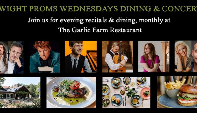 Wight Proms Wednesdays Dining and Concert - Violinist Jean-Samuel Bez