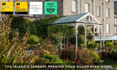 Outside view of The Royal Hotel in Ventnor, Isle of Wight, 4 stars, premier hotel