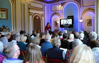 Daisy Coulam at the 2017 Isle of Wight Literary Festival, event, what's on, Cowes - copyright: Christine Taylor