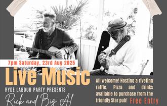 Rick and Big Al at Star Coffee and Ale House Ryde