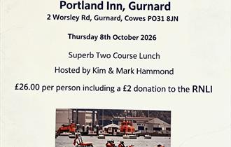 Autumn Lunch at Portland Inn in aid of RNLI — image from event listing
