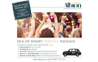 Isle of Wight, Things to Do, Accommodation, IOW Festival, Albion Hotel, Freshwater
