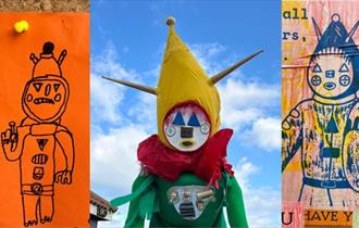 Isle of Wight, things to do, Quay Arts, Newport, Alien Clown Costume making