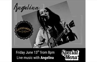 Isle of Wight, Live Music, Goddards Brewery, Angelina