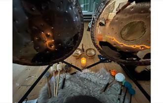 Isle of Wight, Things to do, Health and Wellbeing, Sound and Gong Bath Autumn.