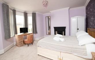 Master bedroom at Yarborough, Self Catering, East Cowes, Isle of Wight