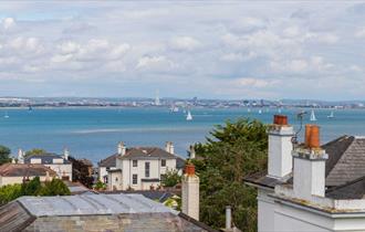 Isle of Wight, Accommodation, Self Catering, Ryde, Belvedere Apartment, superb views