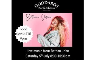 Isle of Wight, Things to do, Live Music, Goddards Brewery, Bethan John