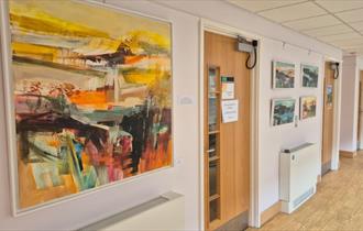 Isle of Wight, Things to do, Art Exhibition, Mountbatten Hospice. Newport