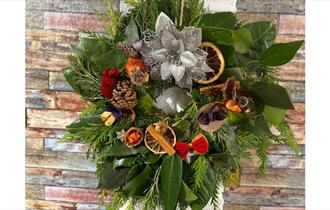 Isle of Wight, Things to do, Christmas Wreath Making, Town Choice Cafe, Newport