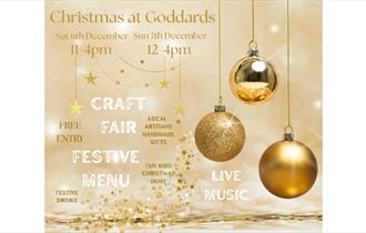 Isle of Wight, Things to do, Christmas at Goddards, Live Music, Craft Fair, Festive Menu