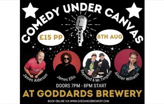 Isle of Wight, Things to do, Comedy Night, Goddards Brewery