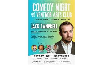 Isle of Wight, Things to do, Comedy Night, theatre, VENTNOR,
