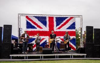 Bank Holiday Monday Garden Party with Cornerstone