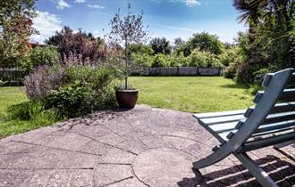 Isle of Wight, Accommodation, Cosy Cottage, Self Catering, Freshwater, Patio and Garden area