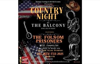 Isle of Wight, things to do, Country Night at the Balcony, RYDE,