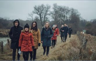 Isle of Wight, Dimbola, Winter Warmer Walk, Freshwater