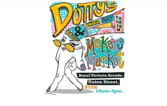 Isle of Wight, things to do, Makers Market. Royal Victoria Arcade, Ryde