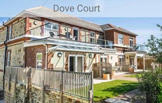 Outside view of Dove Court, Shanklin,Self Catering