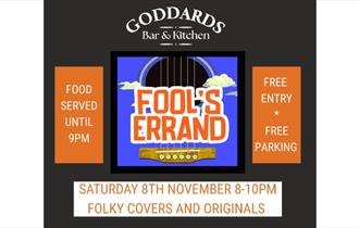 Live Music from Fools Errand