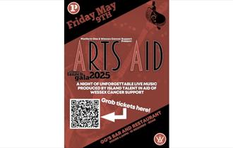 Isle of Wight, Things to do, Live Music, GG's at Island Riding School, Newport, poster