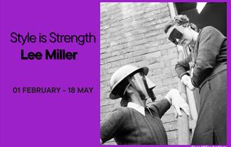 Style in Strength exhibition poster, Dimbola Museum & Galleries, what's on, event, Isle of Wight