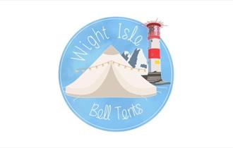 Wight Isle Bell Tents logo, glamping, camping, Isle of Wight, unique place to stay