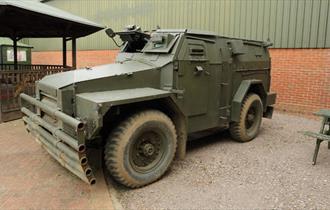 Vehicle at The Wight Military & Heritage Museum, Isle of Wight, Things to Do