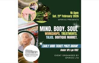 Isle of Wight, Health and Wellbeing, Workshops, Treatments, Mind Body and Soul, Northwood House, Cowes