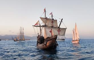 Isle of Wight, things to do, NAO Victoria, tall ship,