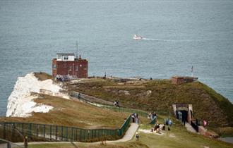 Isle of Wight, Things to do, Guided walks, Needles Old Battery, Alum Bay