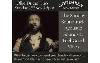 Isle of Wight, things to do, Live Music, Goddards Bar and Kitchen, Ollie Ducie Duo