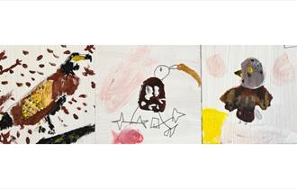 Isle of Wight, Things to do, Events, Quay Arts, Newport, Art Exhibition from school children on the subject of the White Tailed Sea Eagles
