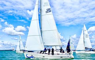 Isle of Wight, Things to do, Sailing during Cowes Week, Salty Sailing, Crew