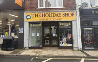 Isle of Wight, Tourist Information Point, Sandown, The Holiday Shop, Front