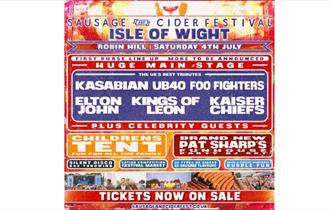 Isle of Wight, things to do, Sausage and Cider Festival, Robin Hill, Downend, Newport