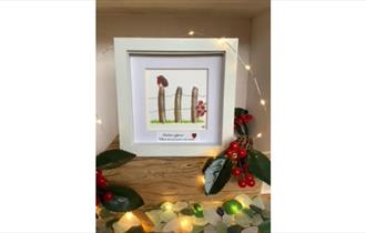 Isle of Wight, Things to do, Sea Glass Picture Workshop, Quarr Abbey, Ryde