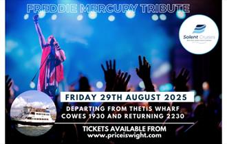 Isle of Wight, Things do to, Freddie Mercury Tribute, Solent Cruises, Cowes,