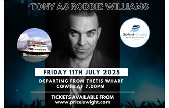 Isle of Wight, things do to, Solent cruises, Robbie Williams Tribute, Cowes