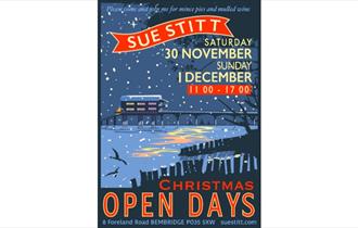 Isle of Wight, Things to Do, Open Studio, Christmas open days