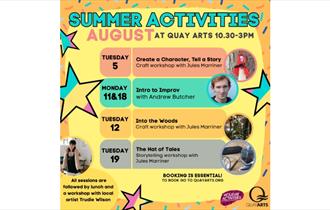 Isle of Wight, Things to do, Quay Arts, Summer Activities, Newport