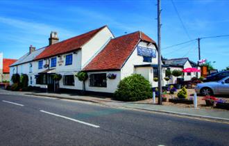 Outside view of The Pointer Inn, Newchurch, local produce, let's buy local