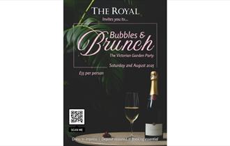 Isle of Wight, Things to do, The Royal Hotel, Bubbles and Brunch Victorian Garden Party
