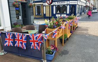 The Star Coffee and Ale House, Isle of Wight, Ryde, Outside Seating area