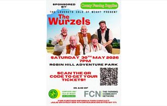 Isle of Wight, things to do, the Wurzels at Robin Hill, Music, Downend, Newport