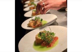 Isle of Wight, Eating Out, True Food Kitchen Ventnor, Plating Up