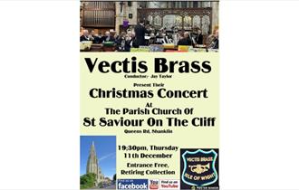 Isle of Wight, Things to do, Christmas Concert, Vectis Brass, St Saviour on the Cliff, Shanklin.