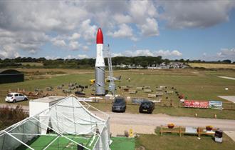 Black Arrow R3 replica, Wight Aviation Museum, Sandown, attraction, Isle of Wight history