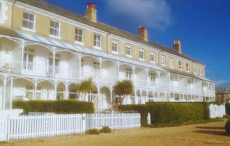 Outside view of Ventnor Bay House, B&B, Isle of Wight, place to stay
