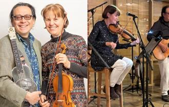 Folklore band performing, live music at Goddards Brewery, Isle of Wight, Summer, what's on, event